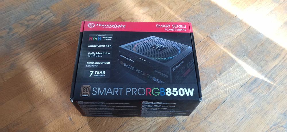 zasilacz komputerowy 850W SMART PRO RGB 80 PLUS BRONZE