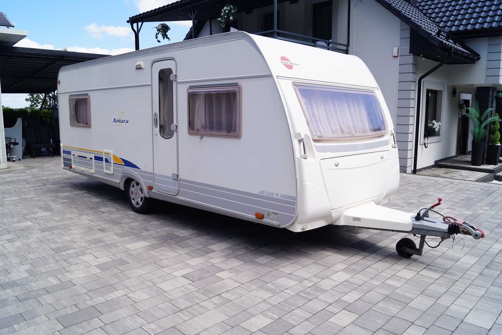 Przyczepa campingowa Burstner Amara 530TL Ogrze Gazowe Zamiana na Busa