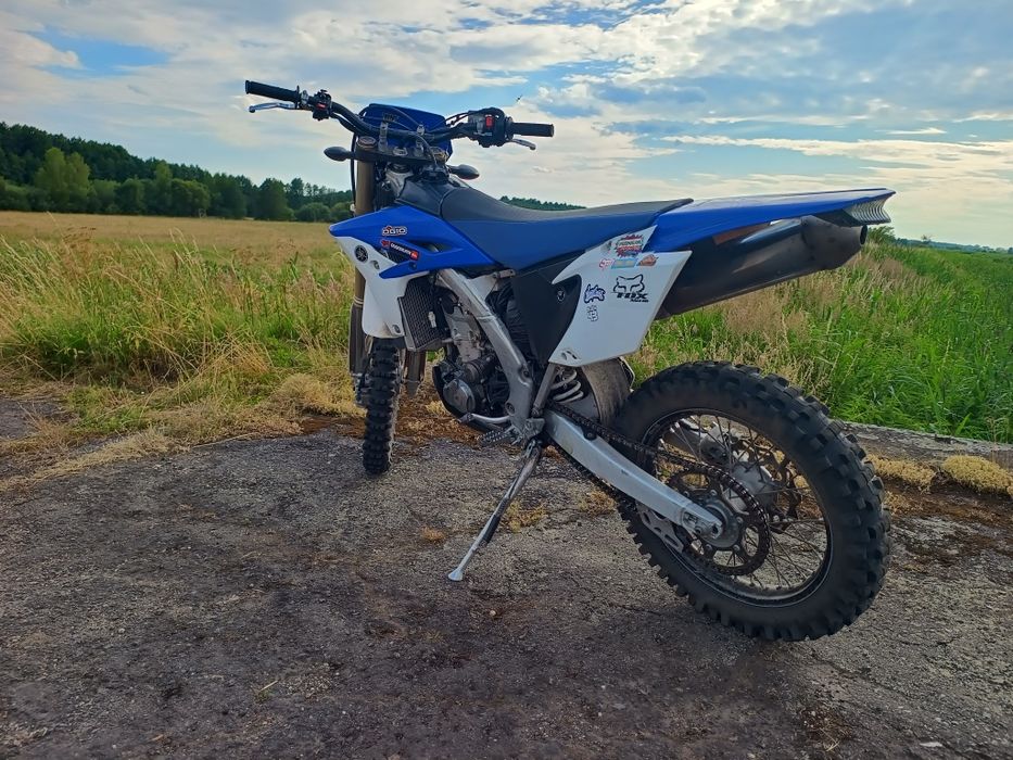 Yamaha wr 450 zarejstrowana