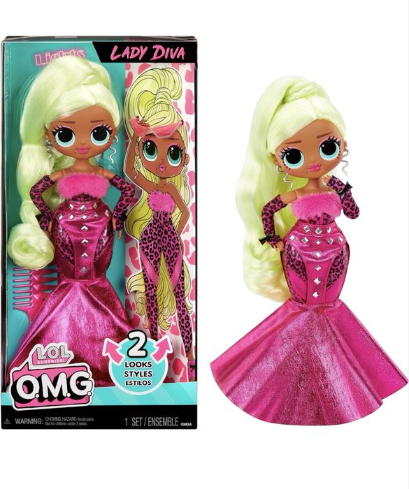 уцінка Лялька LOL Surprise OMG Lady Diva Fashion Doll кукла оригінал