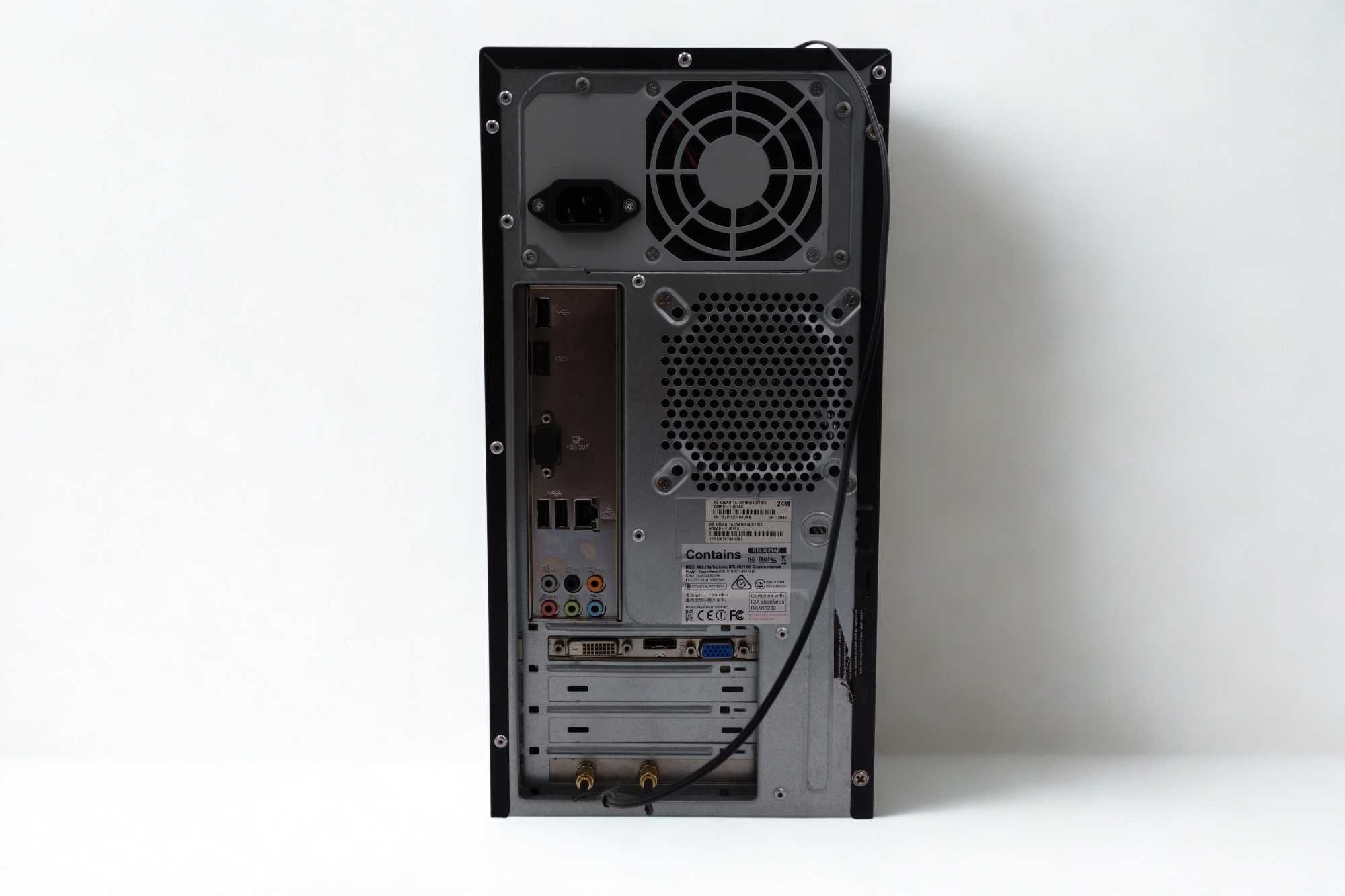 Komputer Używany Asus K30AD i3 8GB 256SSD 500HDD Nvidia W10 Gwar FV