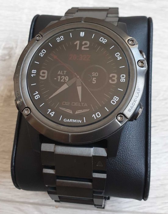 Garmin D2 Delta PX Titanium Band Zegarek Lotniczy