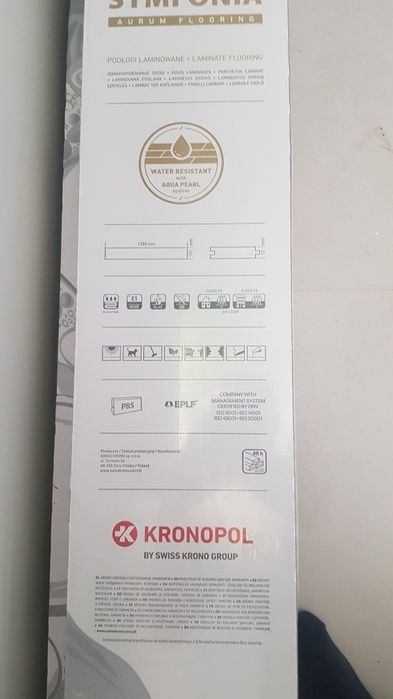 Panele Kronopol/Swiss Krono Aurum Symfonia Dąb Moderato 40404, grubość