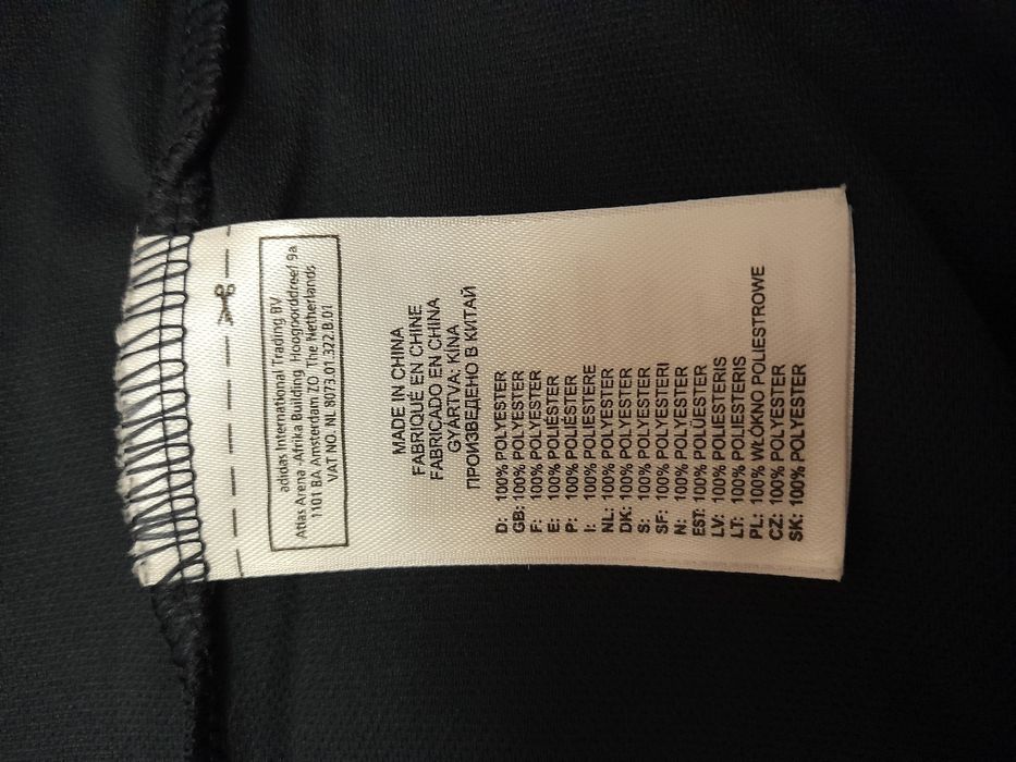 Adidas Climalite  Спортивная футболка тёмно-синий, L( 46-48)