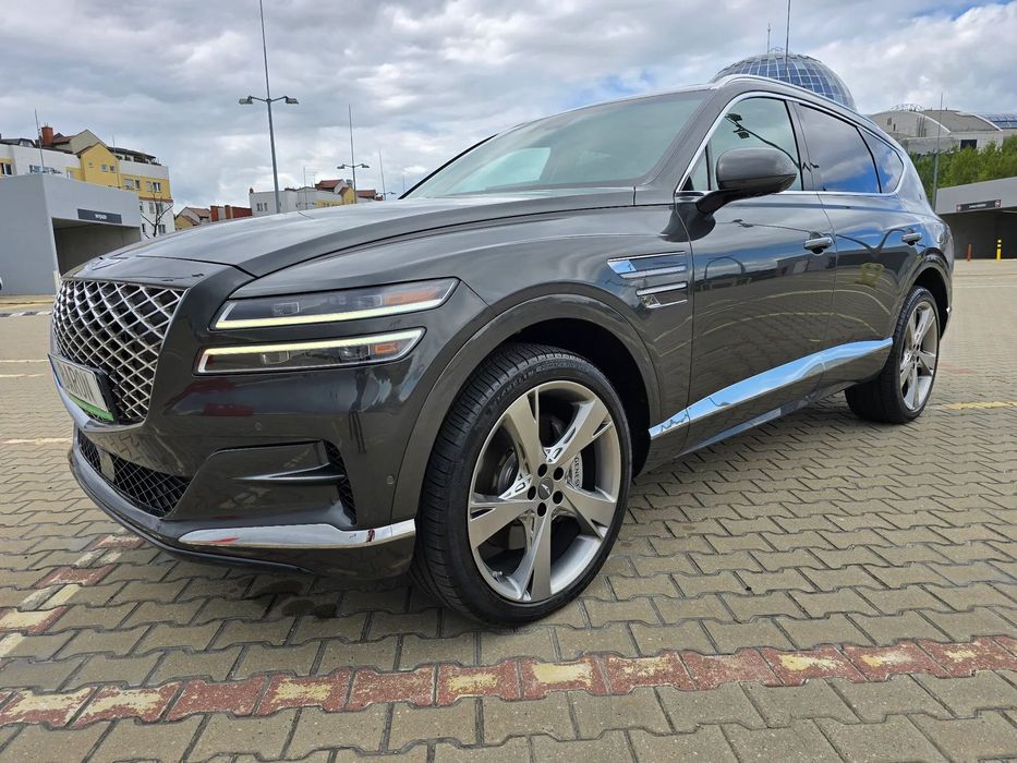 Genesis GV80 GV80 3.5 V6 380 KM, AWD, Bezwypadkowy Najbogatsza wersja skóra masaże