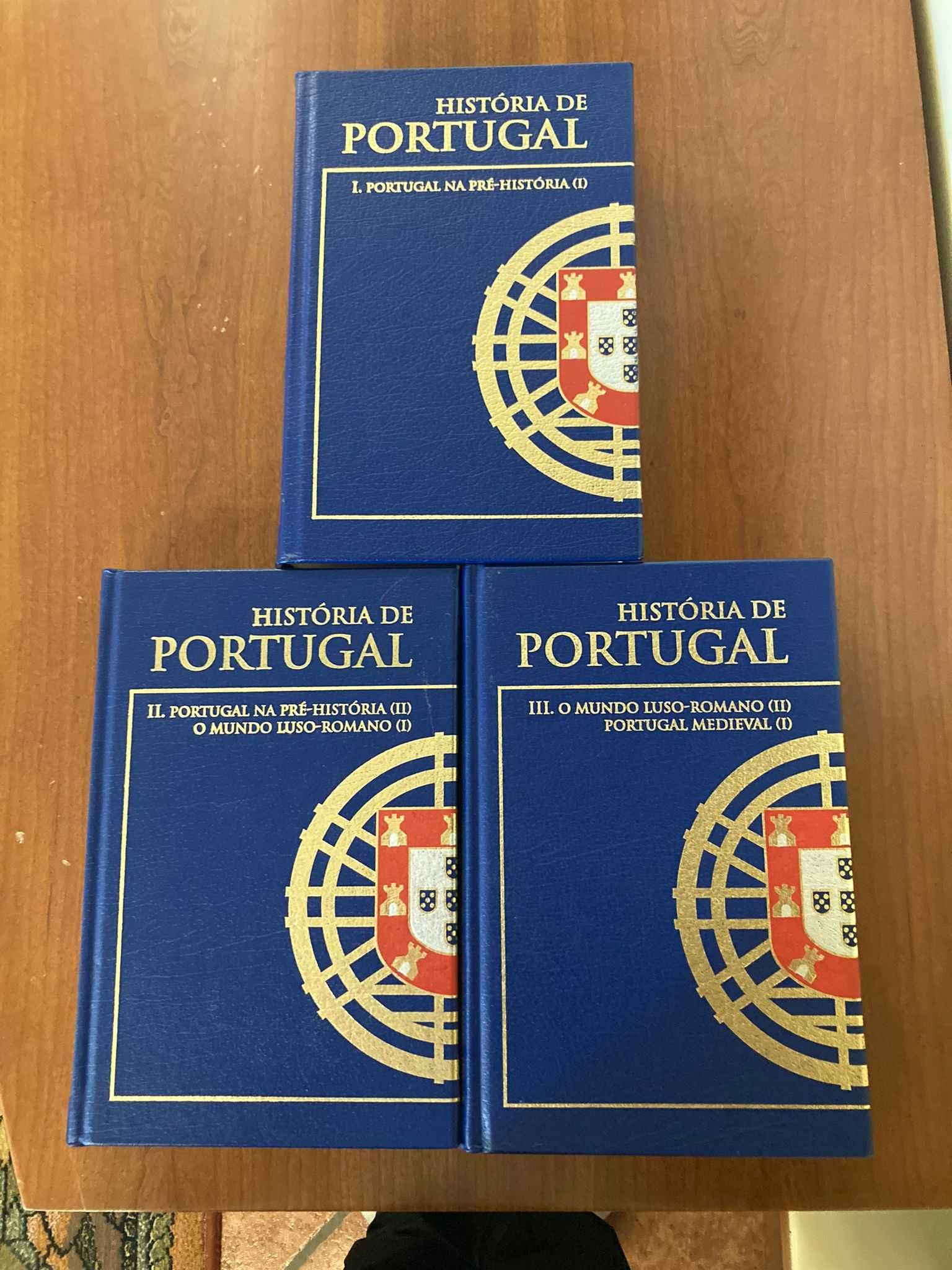 3 Livros da Coleção "História de Portugal"