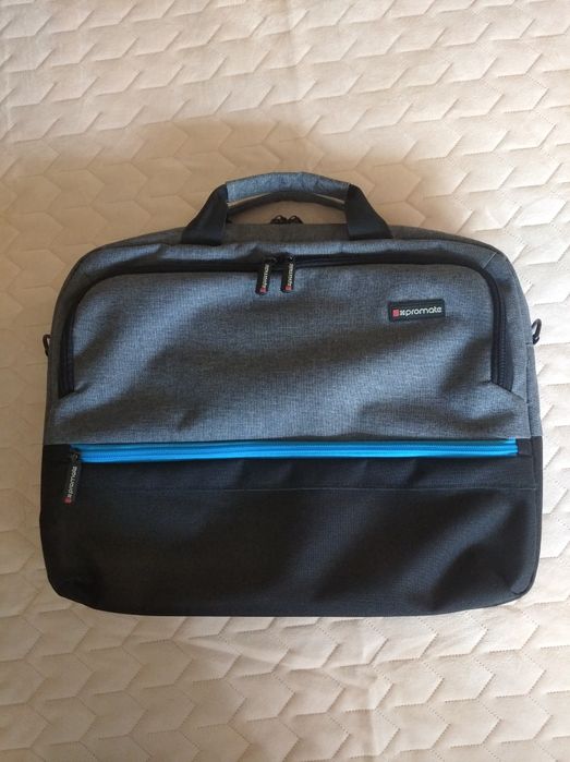 Сумка для ноутбука Promate Ascend-mb сіро-чорна