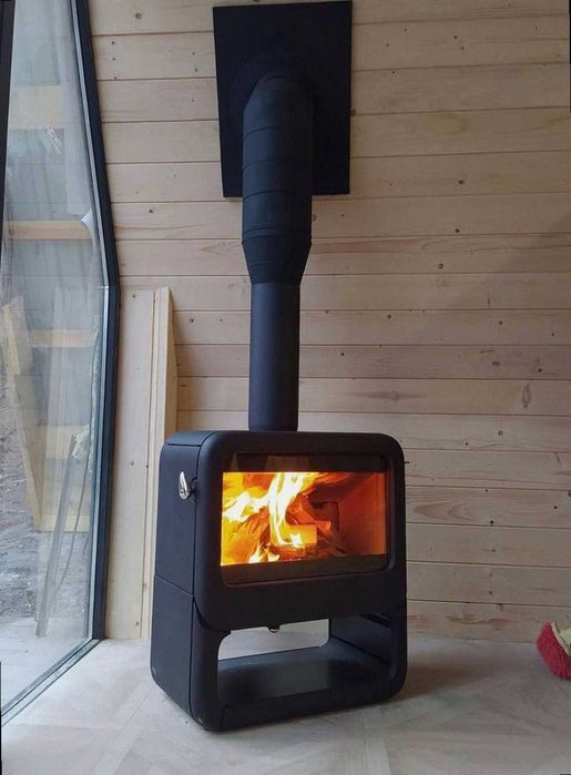 Кімнатні каміни на дровах + піч камін установка камінів монтаж каміну