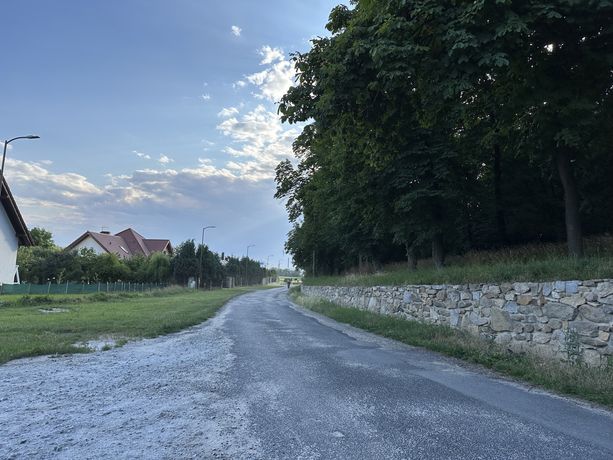 Działka budowlana przy parku, uzbrojona Strzelin / Gęsiniec, piękna.