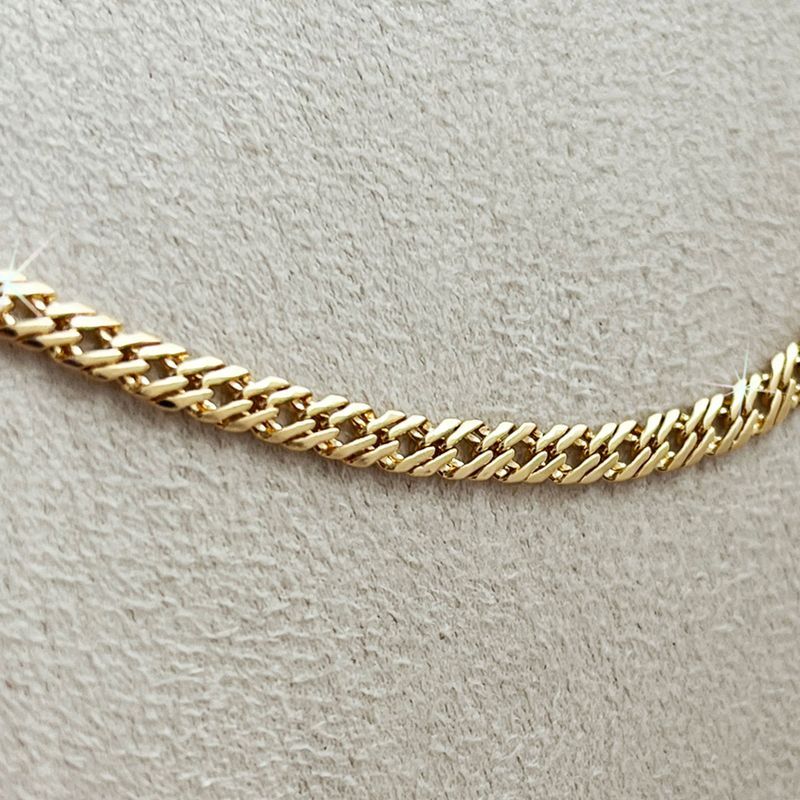 Elegancki Łańcuszek Męski Ze Stali Chirurgicznej, Rombo 50cm/4mm + Gra