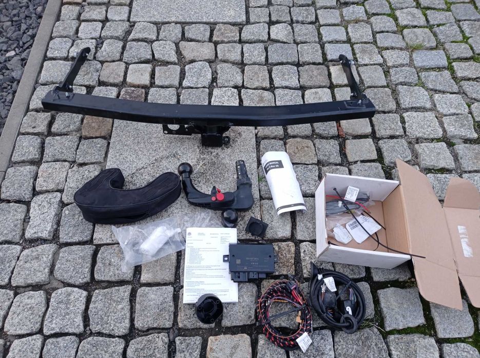 Hak holowniczy VW TROC T-ROC wypinany odpinany Ładny Moduł wiązka OEM