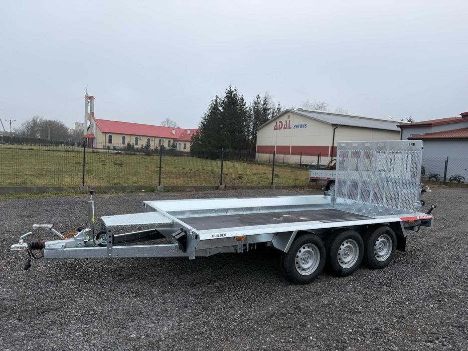 Przyczepa pod minikoparkę 400x182 TEMARED BUILDER4018 DMC3.5T KOŁA R14