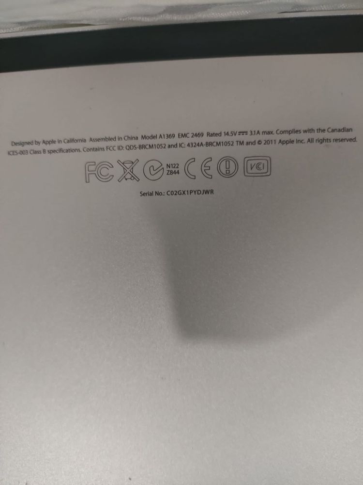 Computador Mac Book