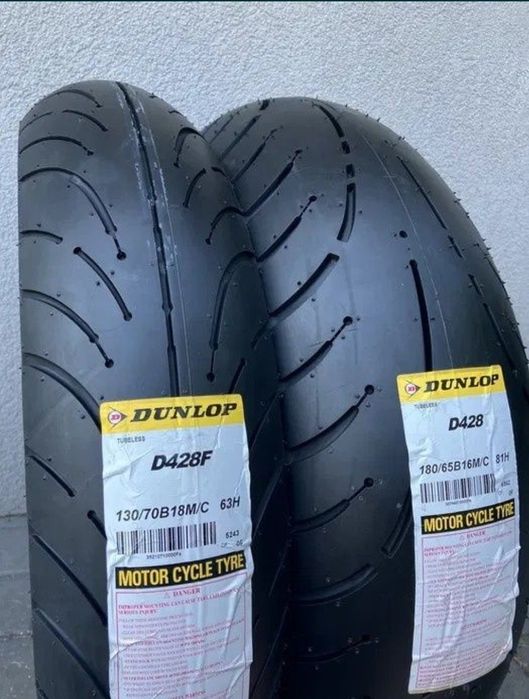 180/65B16 Dunlop 130/70B18