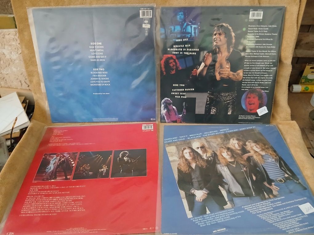 Discos de vinil - Hard e Heavy Metal