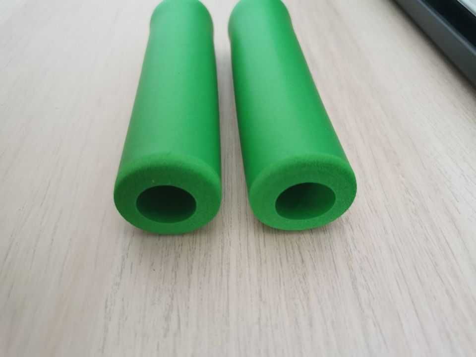 Punhos Bicicleta BTT (Leves em Silicone] Cor: Preto ou Verde