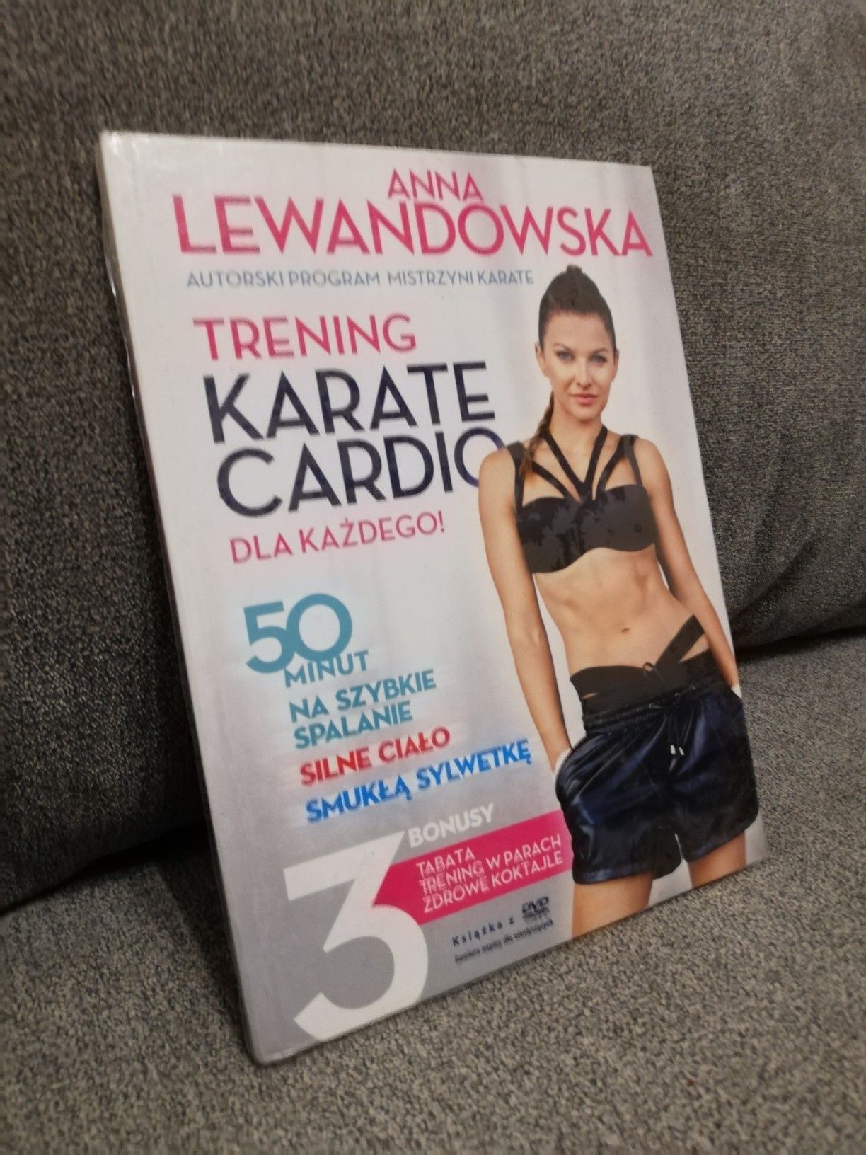 Lewandowska Karate Cardio DVD książka z płytą nówka w folii