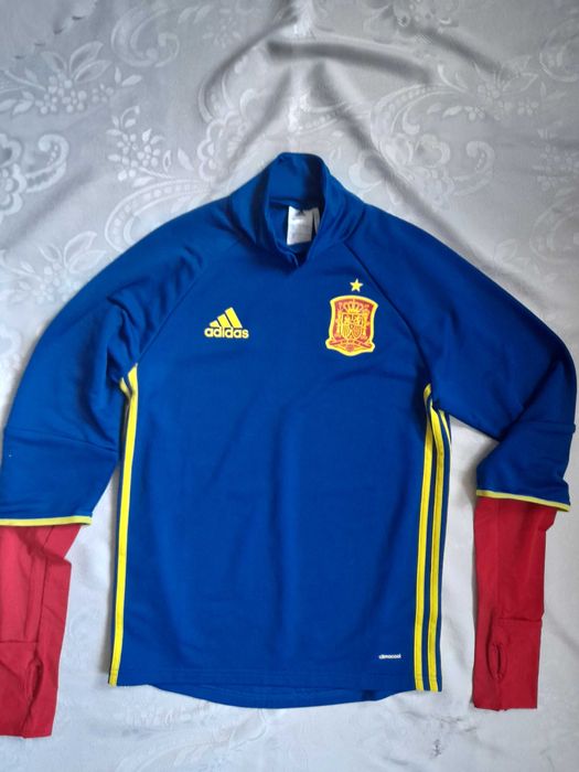 koszulka piłkarska adidas clmacool hiszpania długi rękaw