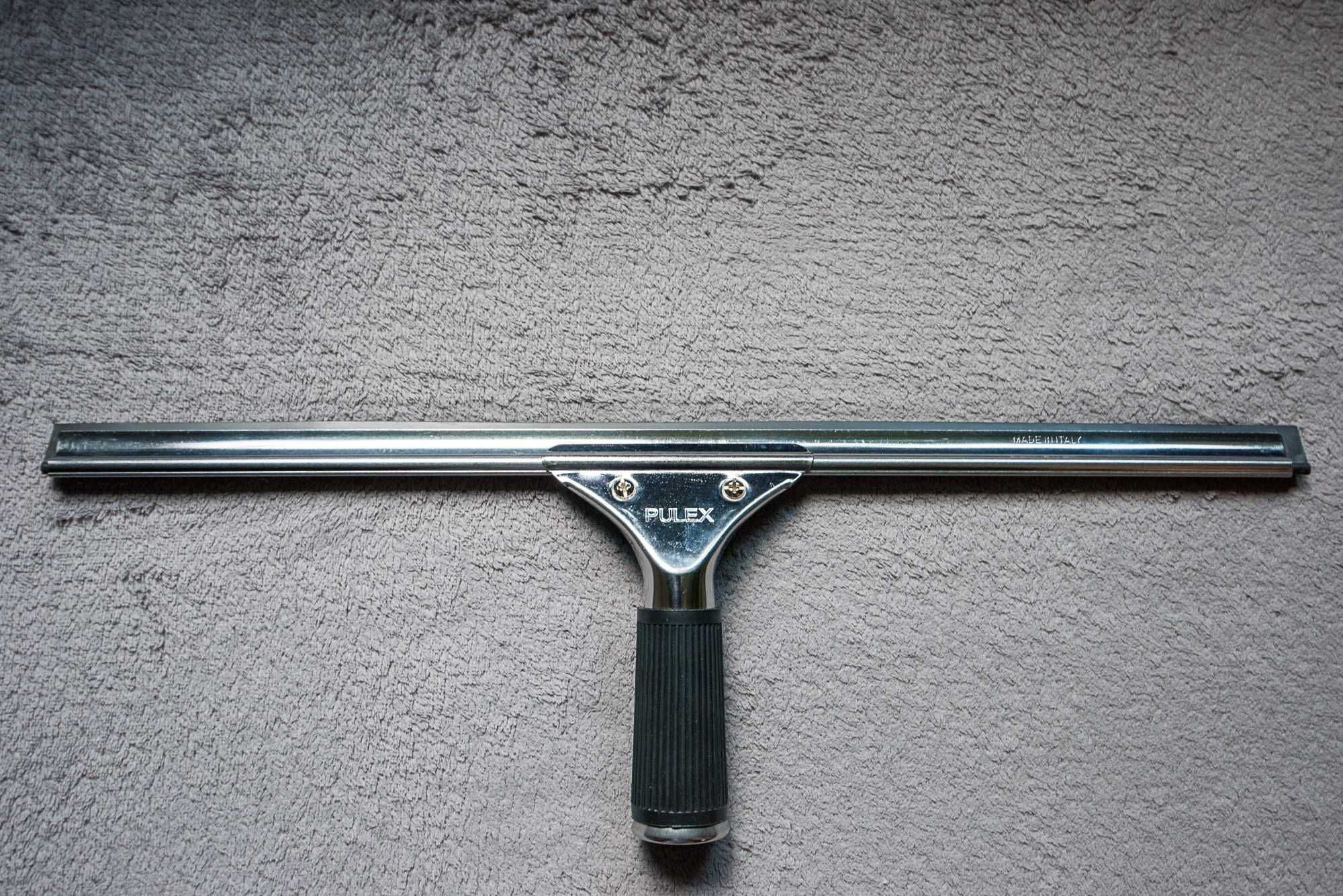 PULEX Ściągaczka do szyb ze stali nierdzewnej z gumą wymienną 45 cm