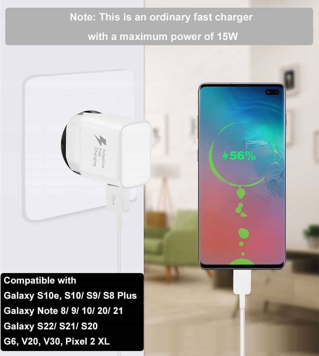 2 sztuki ładowarka z kablem do Samsung Galaxy S8 S10