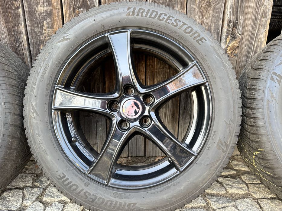 Alufelgi 5x112 R17 czarne Skoda octavia superb karoq kodiaq yeti