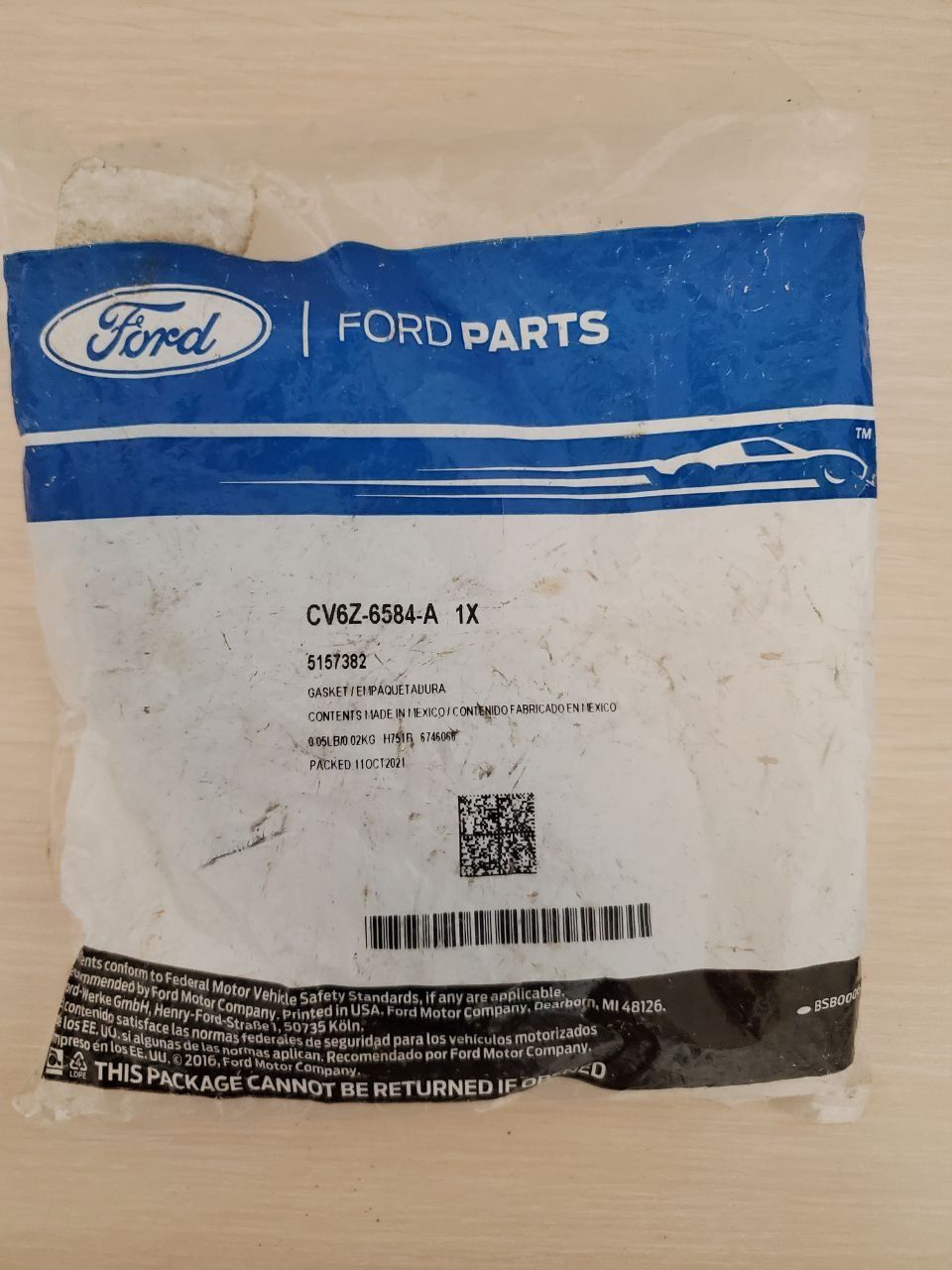 Набор прокладок клапанной крышки Ford Fusion