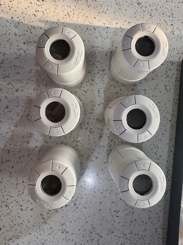 6x sztuk Głowica termostatyczna DANFOSS Z-Wave Living Connect