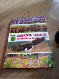 Książka "Zwierzęta i rośliny chronione w Polsce" NOWA