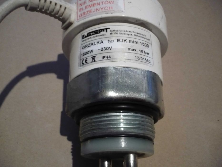 grzałka elektryczna do zasobnika CWU Ejk mini 1500W ELEKTROMET