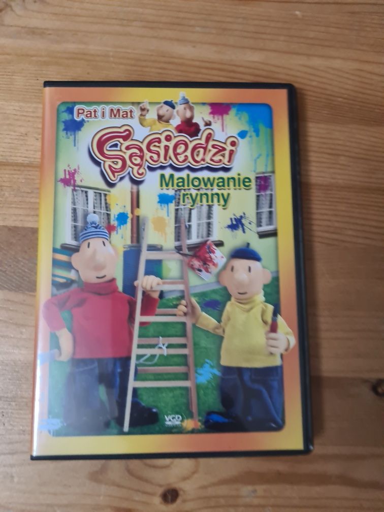 Sąsiedzi Pat i Mat Malowanie rynny płyta VCD bajka ~