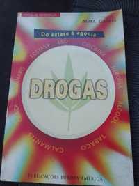 Livro DROGAS, Do Extase à Agonia, Anita Ganeri