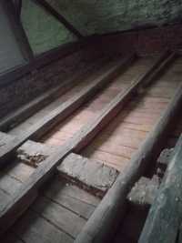 BELKI KONSTRUKCYJNE z dawnego stropu drewnianego -tanio