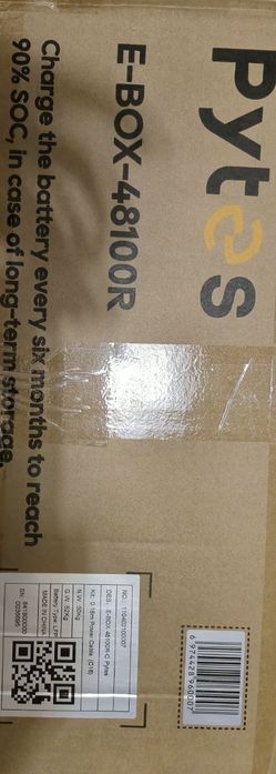 Акумулятор PYTES 48100R LiFePO4 48V 5.12kWh — літій-залізо-фосфатний