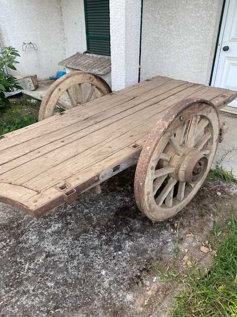 carro de bois antigo muito bom estado registrado