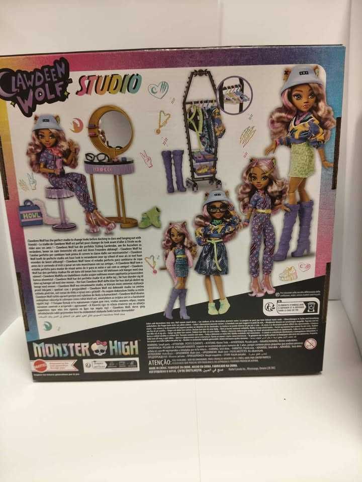 MATTEL Monster High Clawdeen Wolf Studio Zestaw
