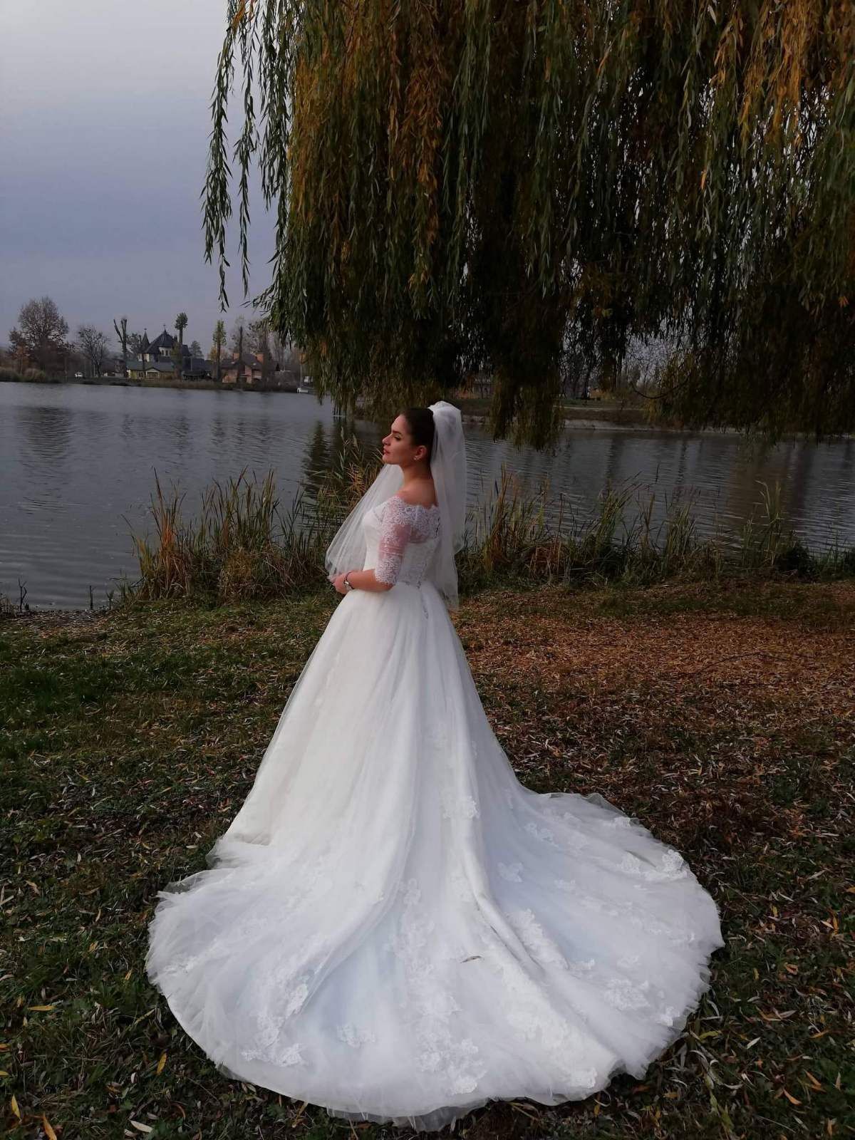 Весільна сукня Pollardi. Айворі 38-40-42 розмір