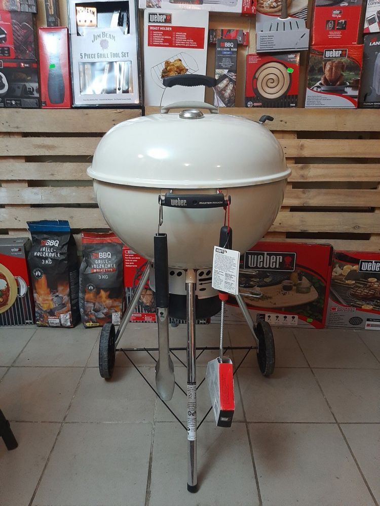 Гриль вугільний Weber Master-Touch GBS, 57 см, білий