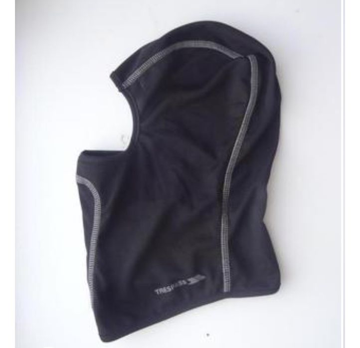 Чоловіча балаклава trespass чорна черная мужская захисна шапка