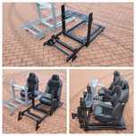 Stelaż do Simracingu, składany sim rig, kokpit driect drive, symulator