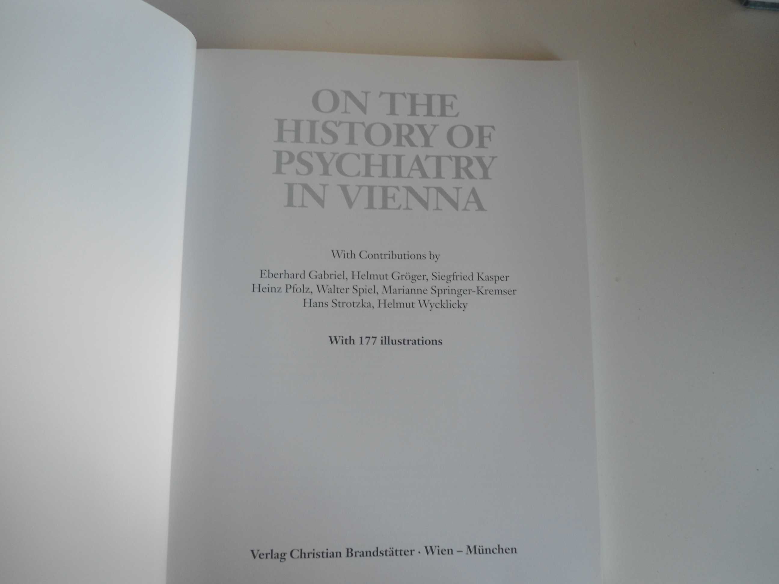 On the History of Psychiatry in Vienna