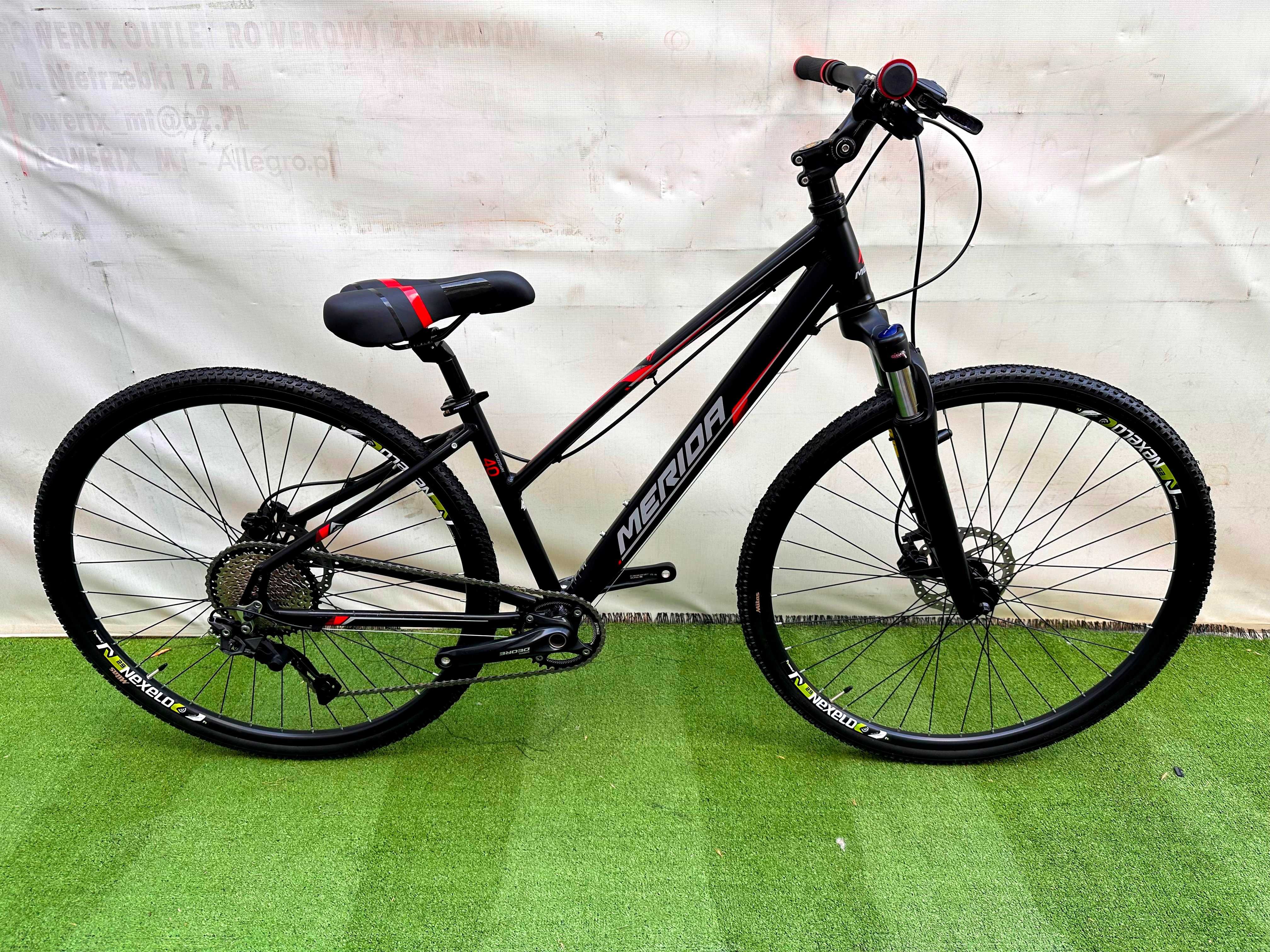 *Nowa MERIDA CROSSWAY 40* Koła 28" Shimano DEORE Hydraulika 11S