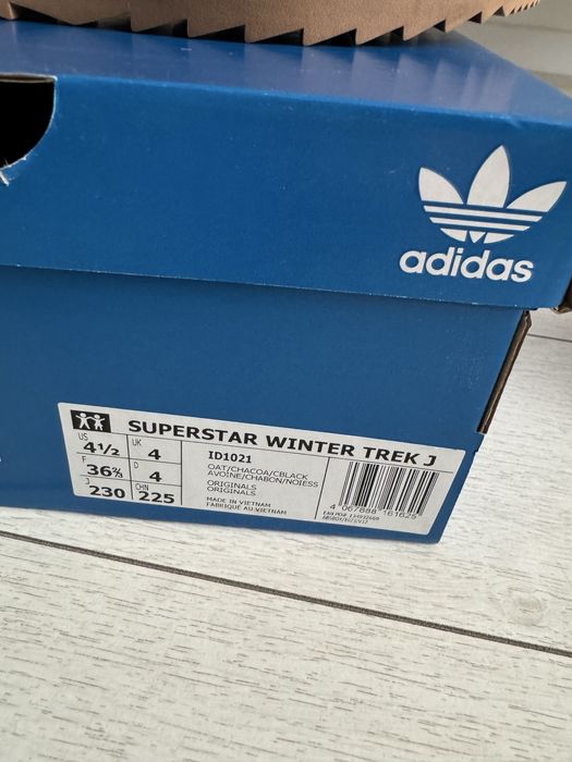 Черевики кросівки дятячі adidas Superstar winter