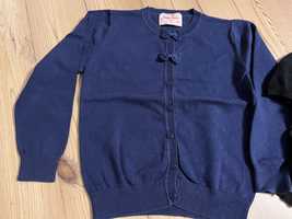 Granatowy sweter rozm 146