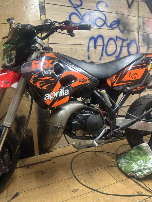 Aprilia RX 125/50 2t kat AM po remonciejak dt,derbi,rijeju,mx