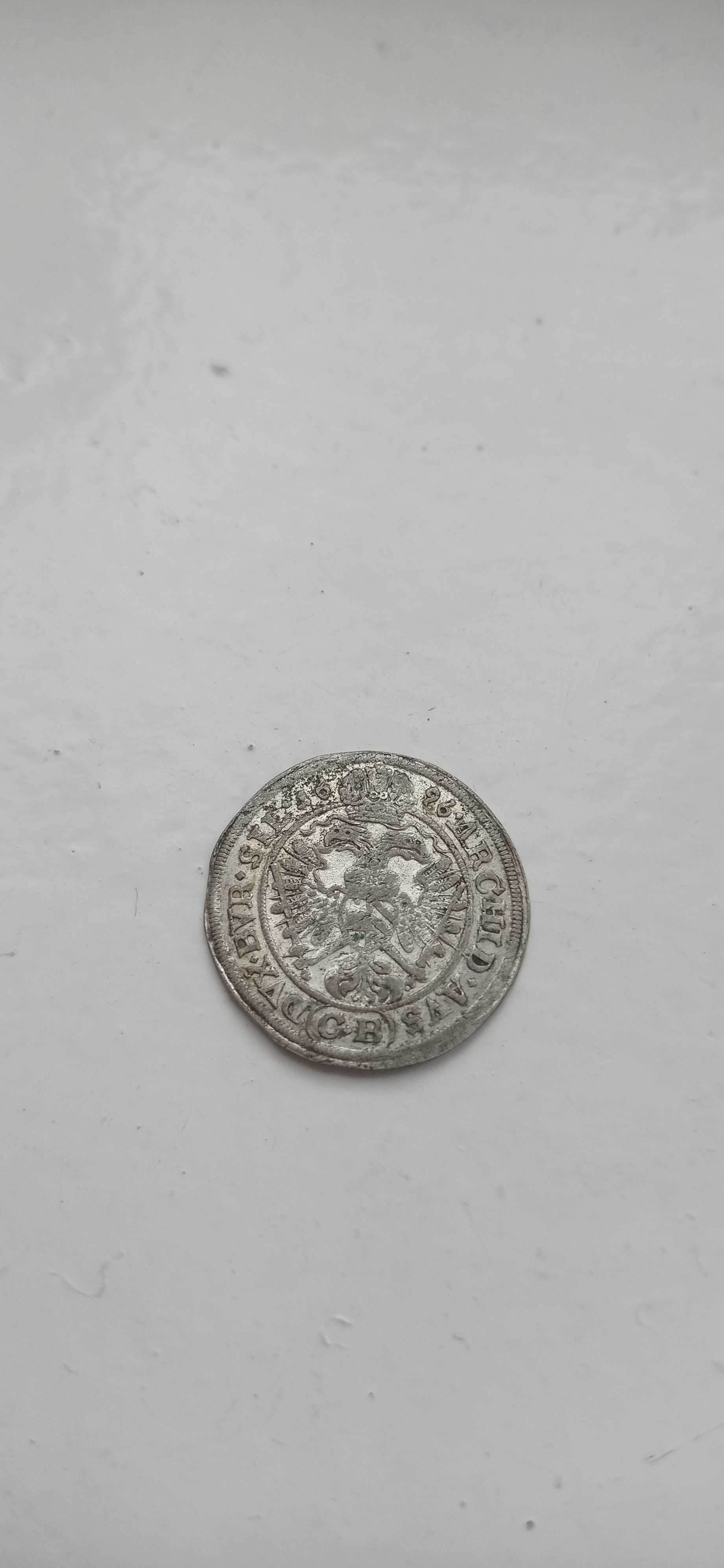 Монета 3 крейцлера Леопольда