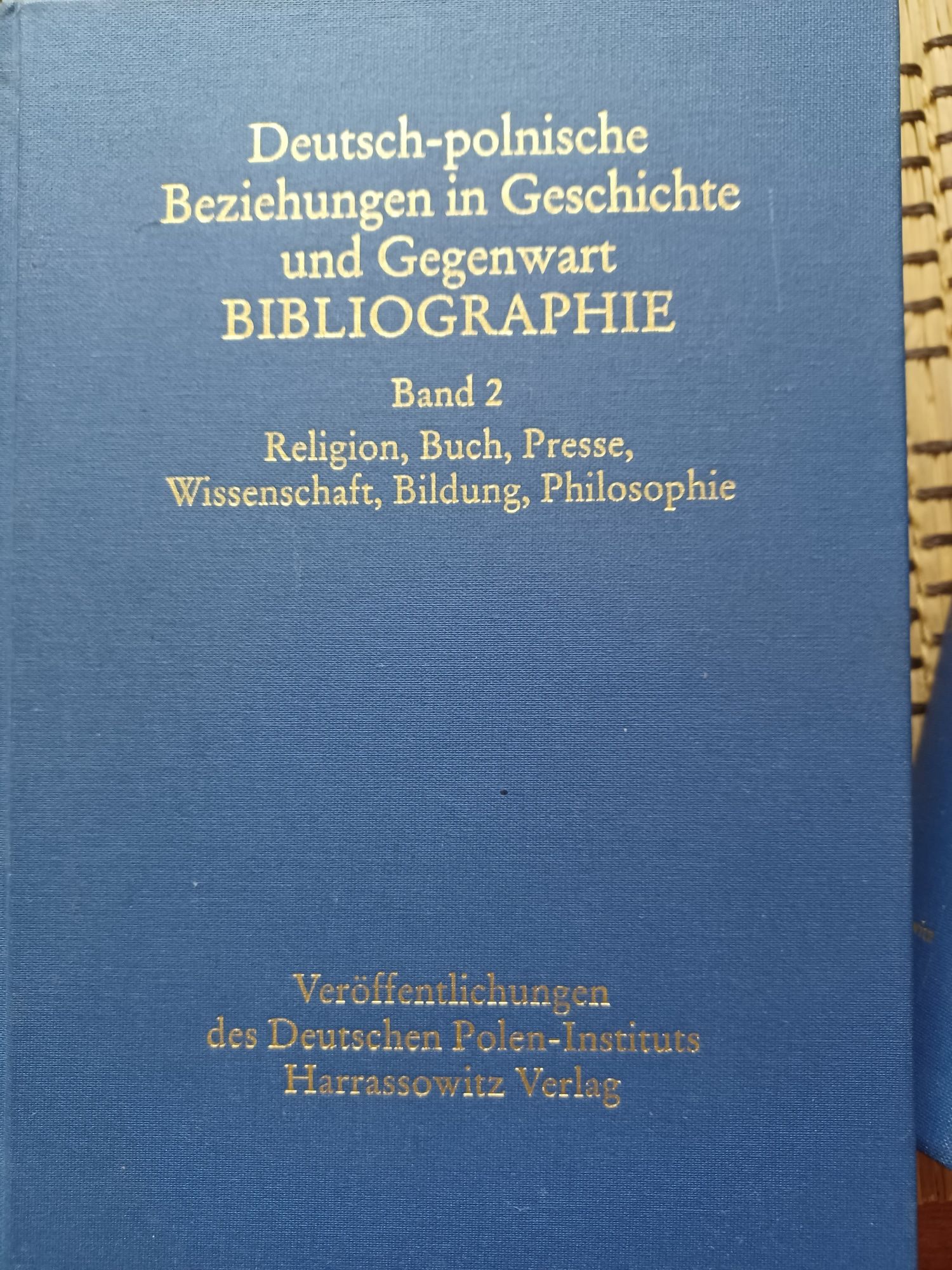 Deutsch-polnische beziehungen bibliographie 2000