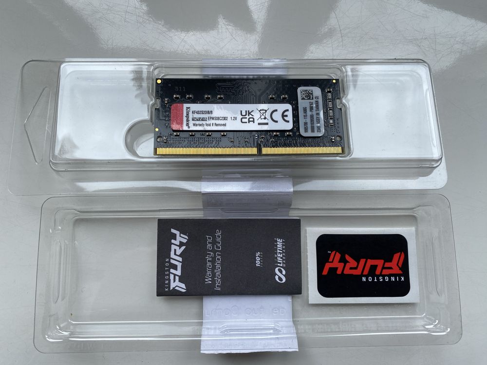 Оперативна памʼять DDR4 на 8гб 3200