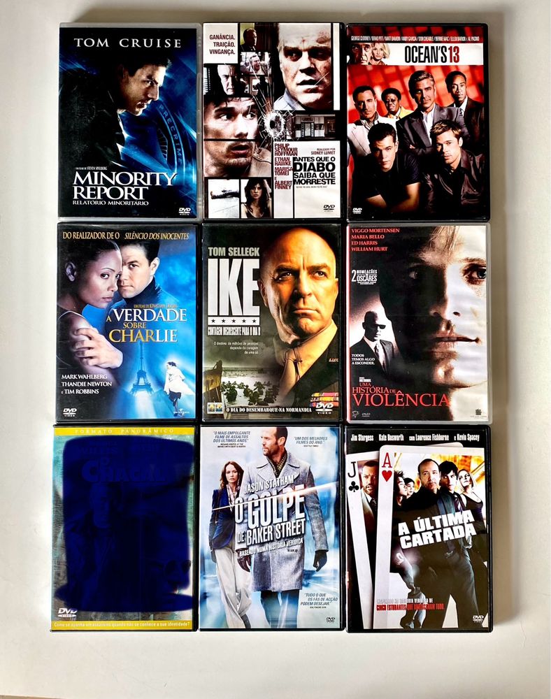 Lote 74 filmes em Dvd