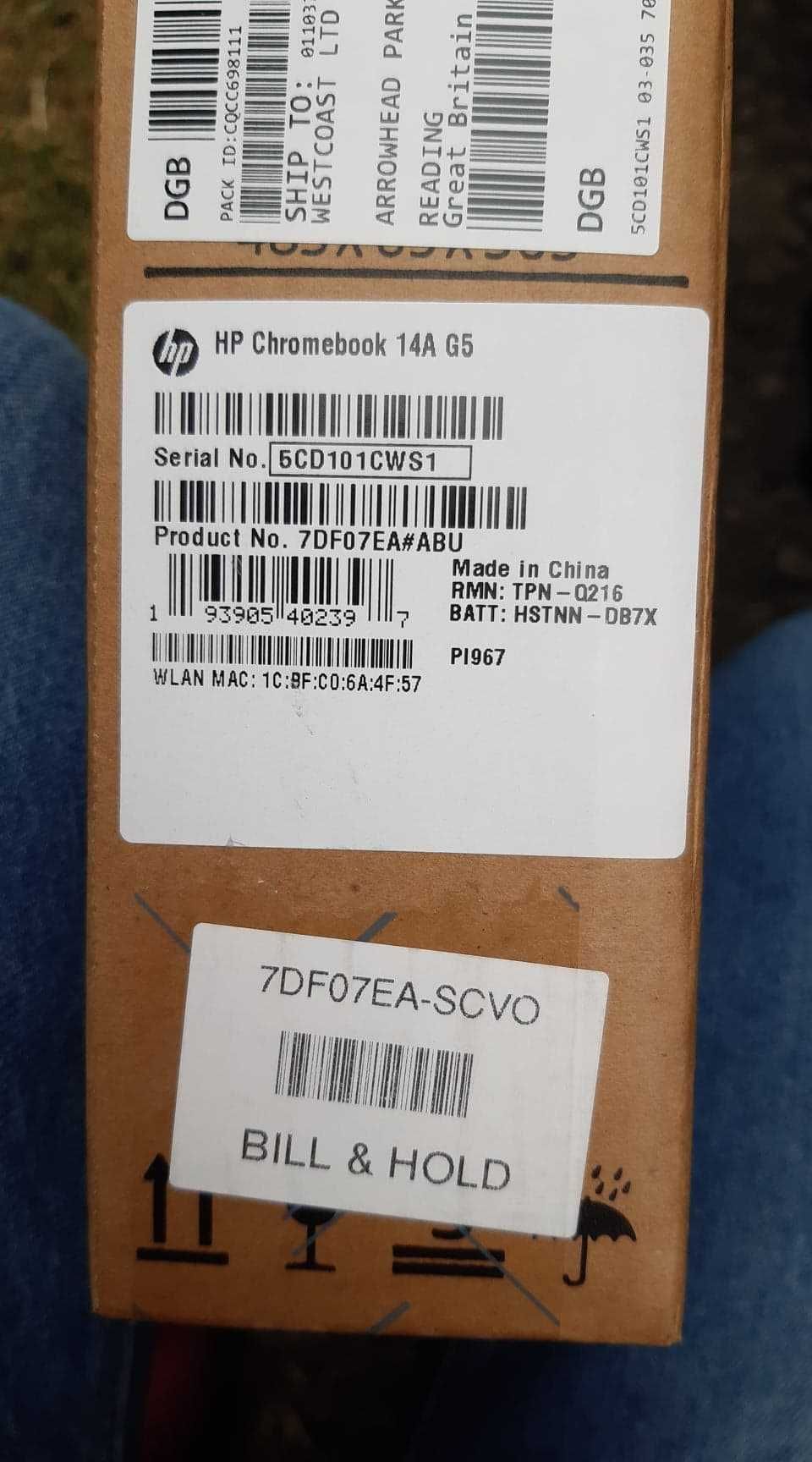 Продам HP Chromebook 14A G5 - 7DF07EA - новий