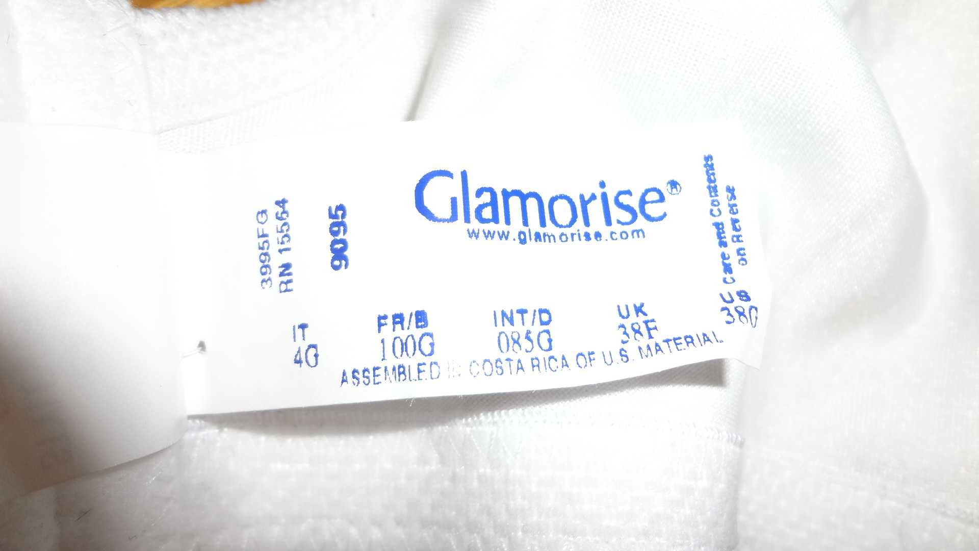 Biustonosz Glamorise Elegance Molded 85G nowy bez fiszbin uroczy
